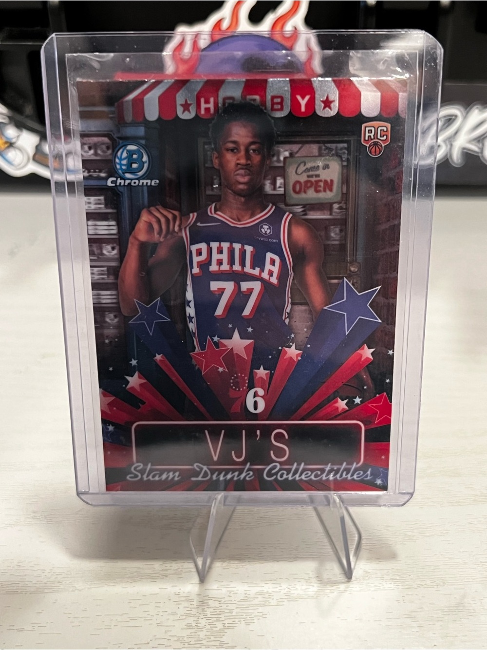 VJ edgecomb rookie card